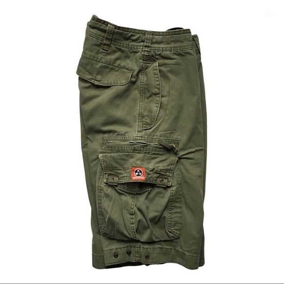 Molecule Originals army green cargo shorts medium army shorts military tactical - Picture 9 of 16